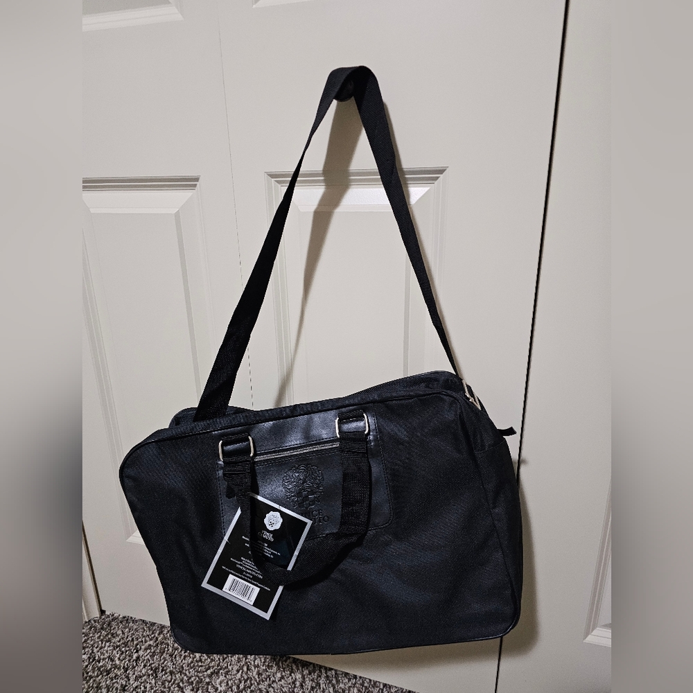 Vince Camuto Black Laptop Bag
